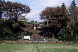 尾崎前山遺跡製鉄炉跡地の画像