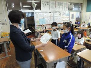 前期学級委員＆学級目標紹介  八千代町公式ホームページ