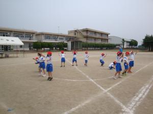 運動会の練習がんばり令和4年5月25日(水)e
