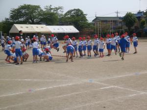 運動会の練習がんばり令和4年5月25日(水)f