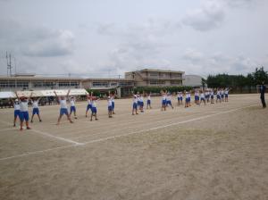 運動会の練習がんばり令和4年5月25日(水)i