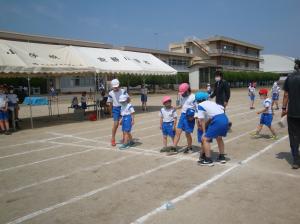 運動会の練習仕上がってきましたa