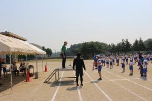 運動会の練習仕上がってきましたd
