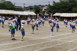 運動会の練習仕上がってきましたf