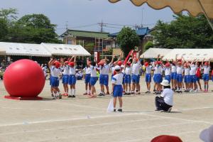運動会の練習仕上がってきましたi