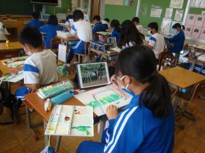 ６年生図工「お気に入りの場所」d