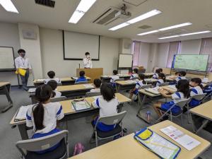 浄水場とクリンポートきぬを見学しましたe