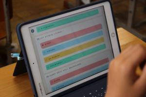 学校評価児童用アンケートを実施しましたc