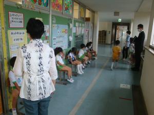 就学時健康診断が行われましたc