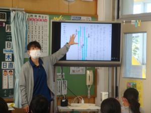 校内授業研究会（国語）f