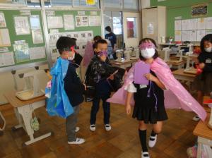 今日は楽しくハロウィンまつりe