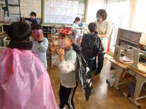 今日は楽しくハロウィンまつりf