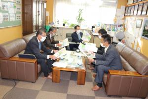 安静ふれあいデー・学校評議員会d