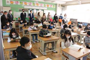 安静ふれあいデー・学校評議員会e
