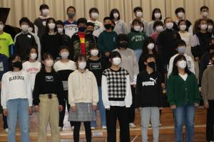 一中学区音楽交流会に参加しましたd
