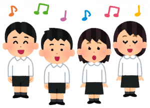 一中学区音楽交流会に参加しましたi
