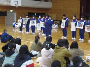 一中入学説明会・中学校の様子を知ることができましたd