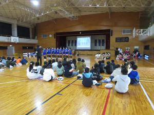 一中入学説明会・中学校の様子を知ることができましたe