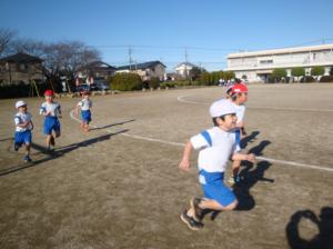 校内持久走記録会（１年生２年生）c