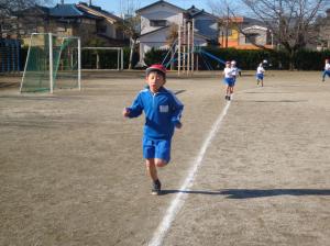 校内持久走記録会（１年生２年生）d