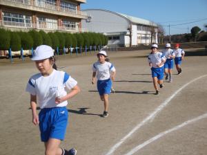 校内持久走記録会（５年生６年生）h