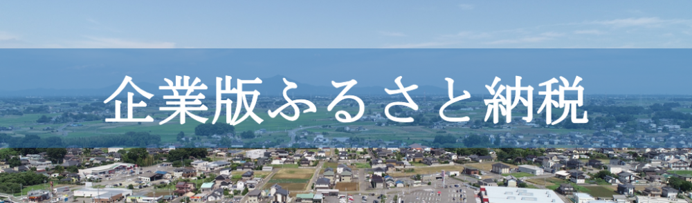 企業版ふるさと納税