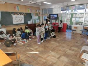 学年末授業参観・学年懇談会a