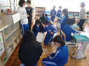 ３年生　クラブ見学d