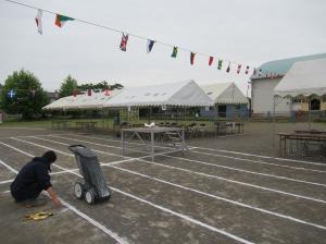 R7　庭木剪定＆運動会準備８