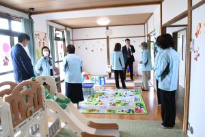 施設見学　内部