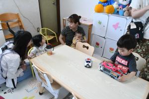 休憩コーナー体験