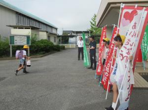 R7　あいさつ運動６年生２