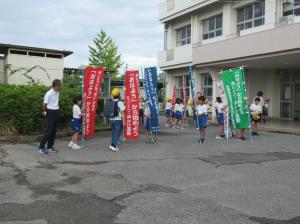R7　１･２年あいさつ運動１