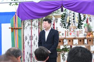 ハナマルハイム起工式