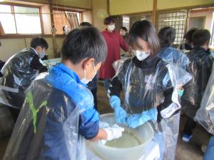 R7 結城紬体験&日産自動車工場6