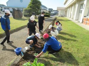R7　花の苗植え３