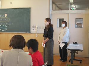 R7　親子クリスマスリース作り1