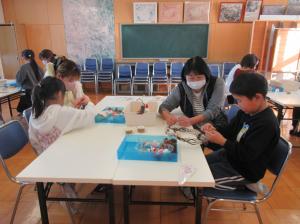 R7　親子クリスマスリース作り４