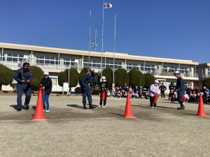 １月避難訓練(3)