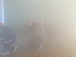 １月避難訓練(4)