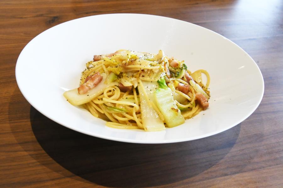 白菜ペペロンチーノ(でんえん)