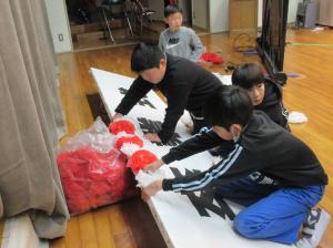 R8　卒業式前日準備４