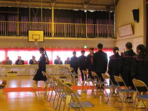 R8　卒業式１５