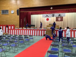 入学式会場