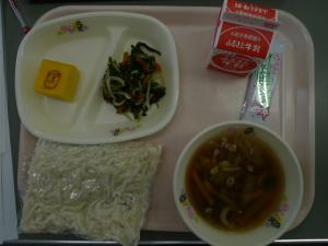 今日の給食　４月２２日