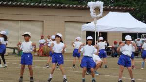 運動会玉入れ白