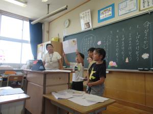 R8 1学期末授業参観1