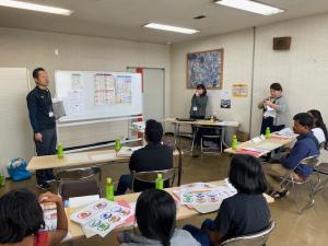 R６初めての日本語教室(ゴミ出しルール説明)