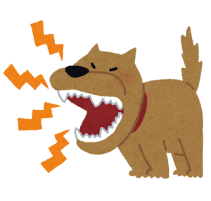 野犬 イラスト