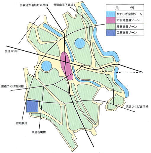 第4次総合計画 土地利用構想